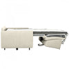 Brix 70 in. Textured Weave Euro Sofa Bed with Memory Foam Mattress - Beige | Brix 70 po. Canape-lit euro en tissu texture avec matelas mousse memoire - Beige