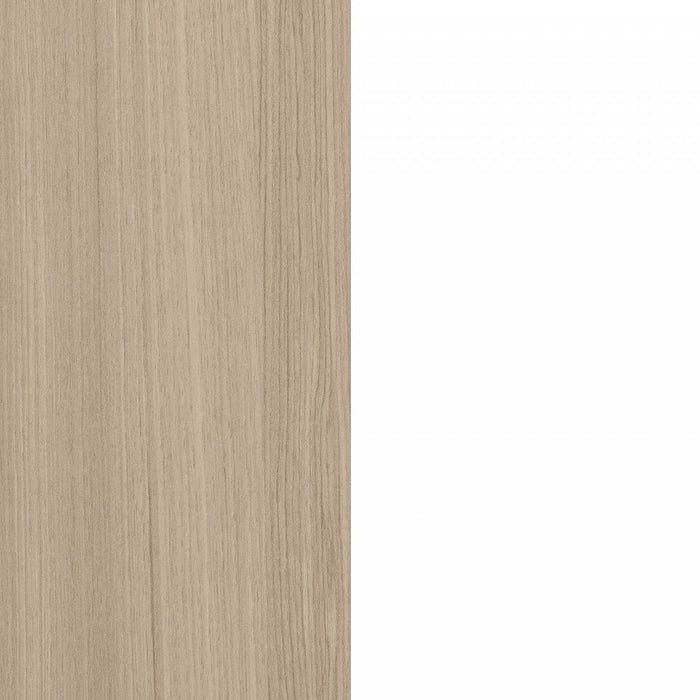 Hourra 1-Drawer Nightstand - Soft Elm White