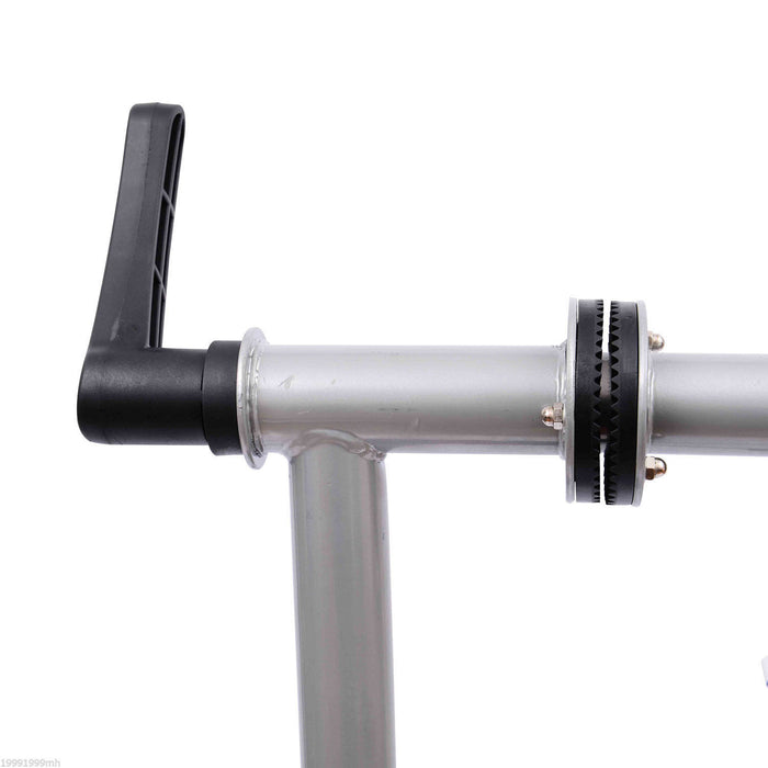 Homcom Bike Repair Stand Adjustable 47\" To 75\" Tool Tray Bicycle Cycle Rack Work