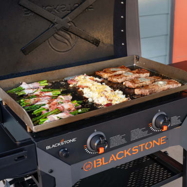 Blackstone 28\" Iron Forged Griddle With Hood - 2311CA