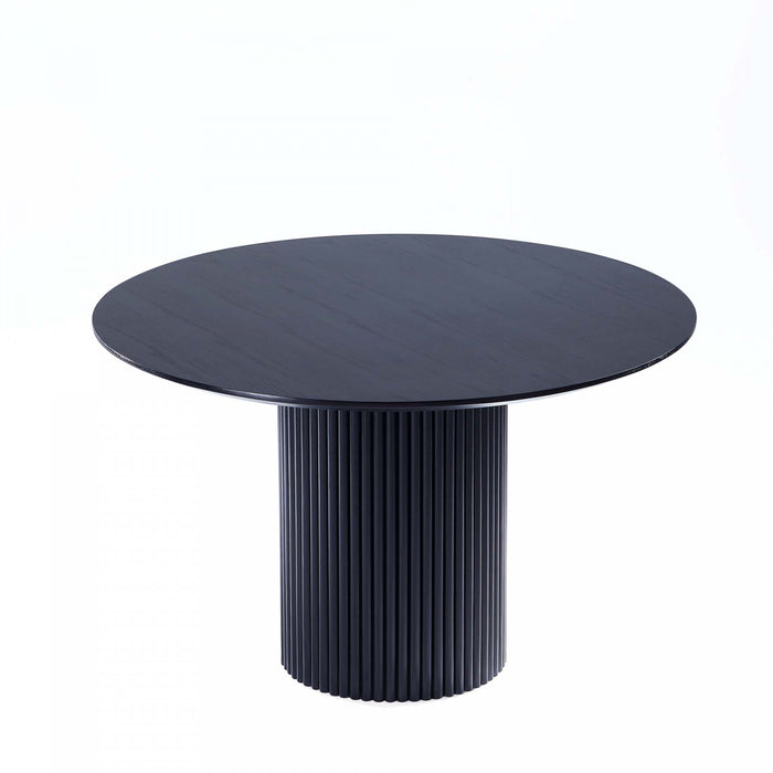Hathaway and Jardin Modern Industry Chic 5-Piece Dining Set in Black and Gray Dining Room Set