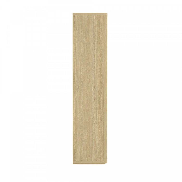 Rivington Modern 38\" Bookcase Cabinet in Natural Oak - Set of 3