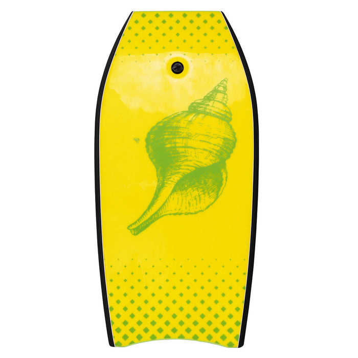 Goplus 42\" Super Bodyboard Surfing W/ Leash Ixpe Deck Eps Core Boarding