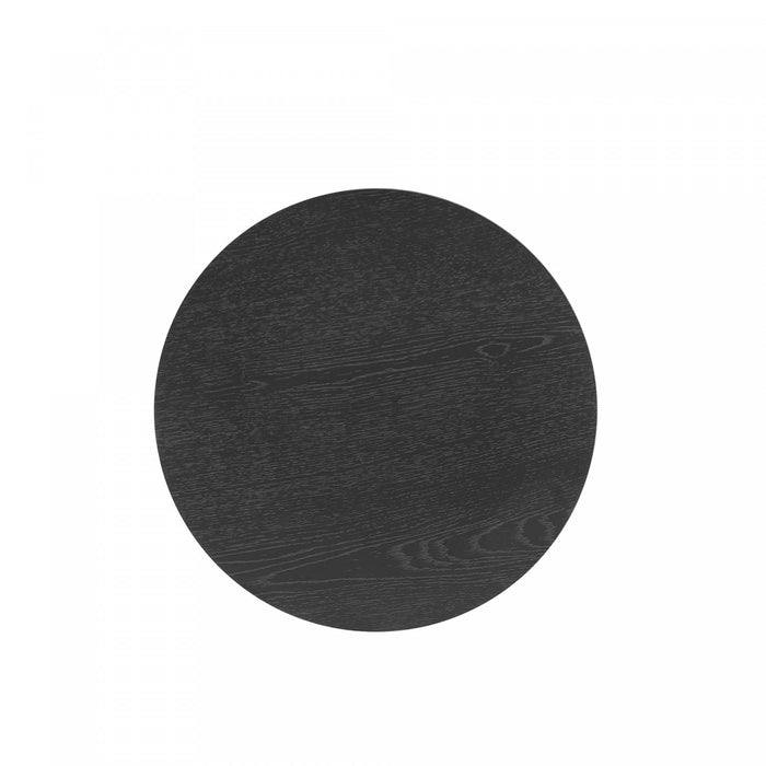 Layla Scandinavian Modern End Table in Black