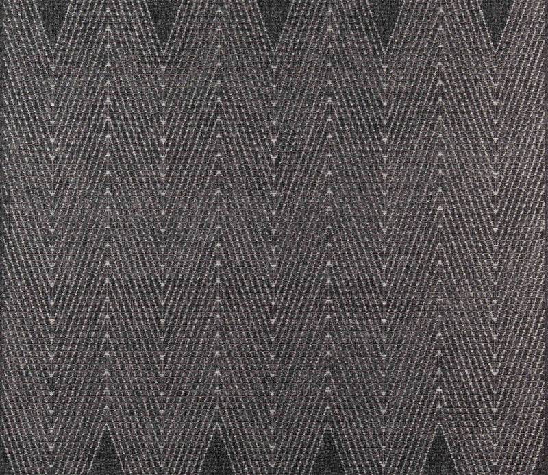 Raven Contemporary 2'0\" x 6'0\" Runner Rug in Grey Indoor Area Rug