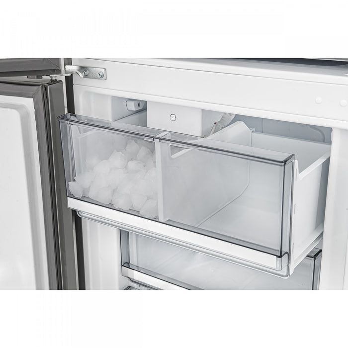 Forno Custodia 48\" Bottom Freezer combo, 20.6 cu.ft., Ice Maker, Total No frost, Stainless - FFFFD1766-48S Refrigerator