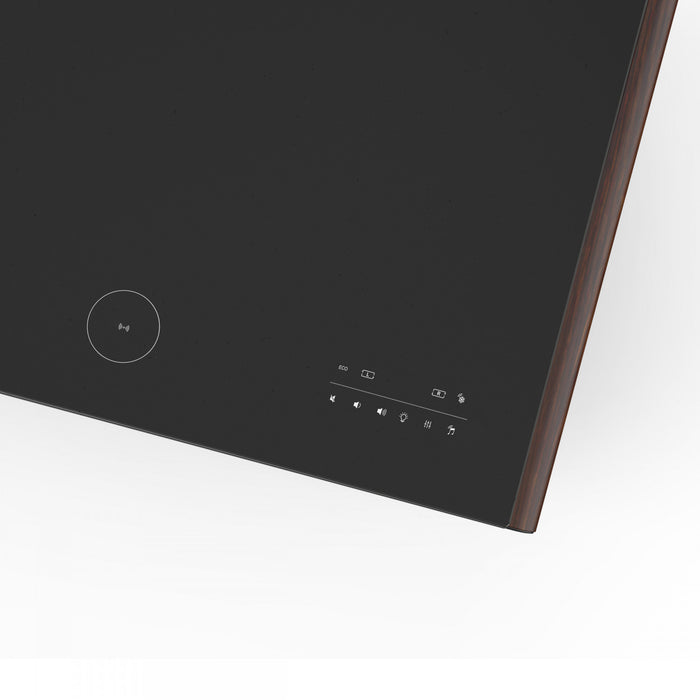 Forno Evoluto Tavolo 51\" Wood Trim Smart Coffee Table– Dual Zones, Wireless Charging-FCTFR7006-51WD Refrigerator