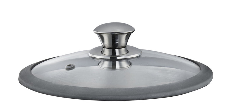 Arimi Luna 12-piece Italian Stainless Steel Cookware Set - Glass Lids