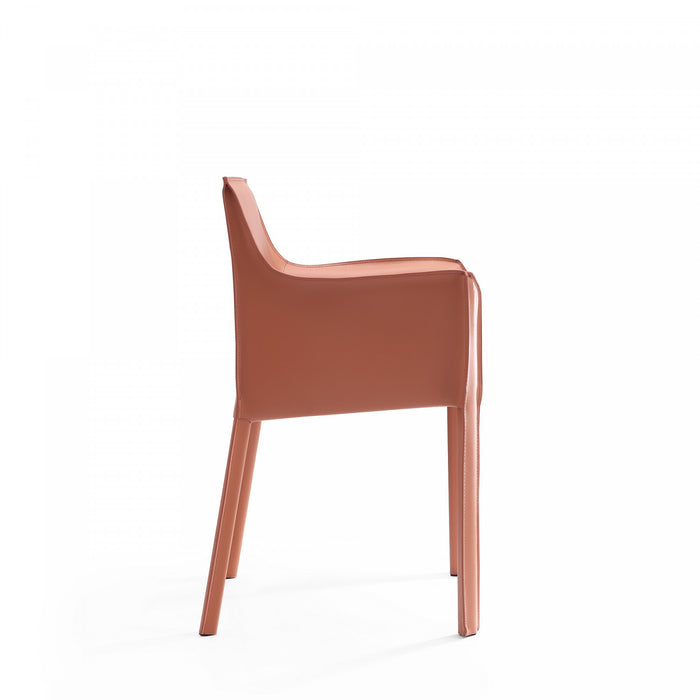 Paris Modern 6-Piece Dining Chair Set in Clay