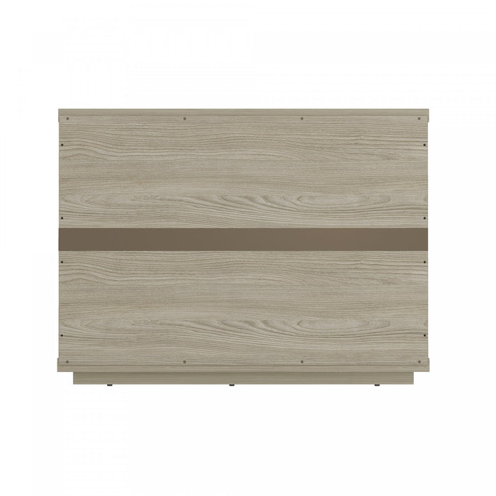 Evelyn Modern 32\" Nightstand in Natural (3-Drawer) - Set of 2