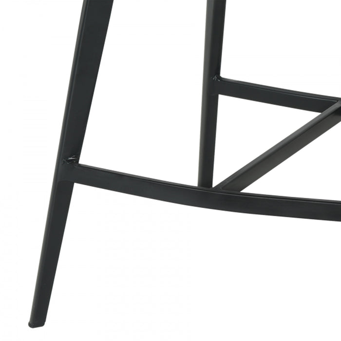Corbin Mid Grey Upholstered Bar Stool (Set of 2)