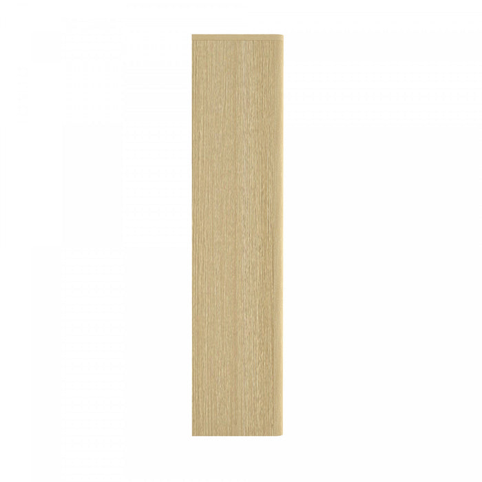 Rivington Modern 38\" Bookcase Cabinet in Natural Oak - Set of 2