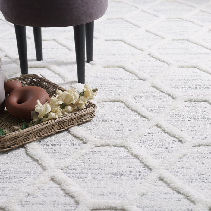 Quinto Nexus Shag Area Rug - 6'3\" x 9'
