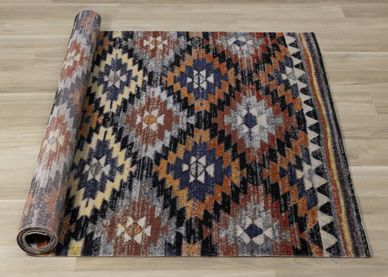 Spring Bright Southwest Outdoor Area Rug - 7'10\" x 10'6\"