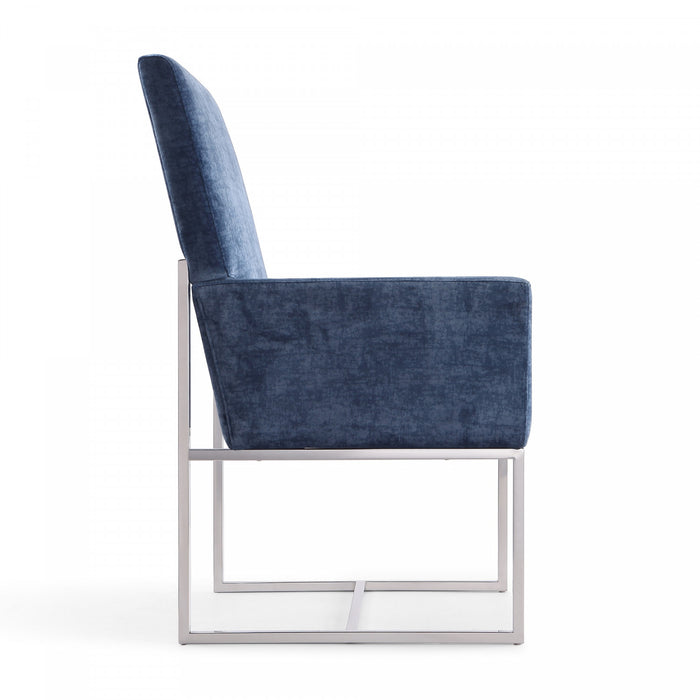 Element Modern 6-Piece Dining Chair Set in Blue