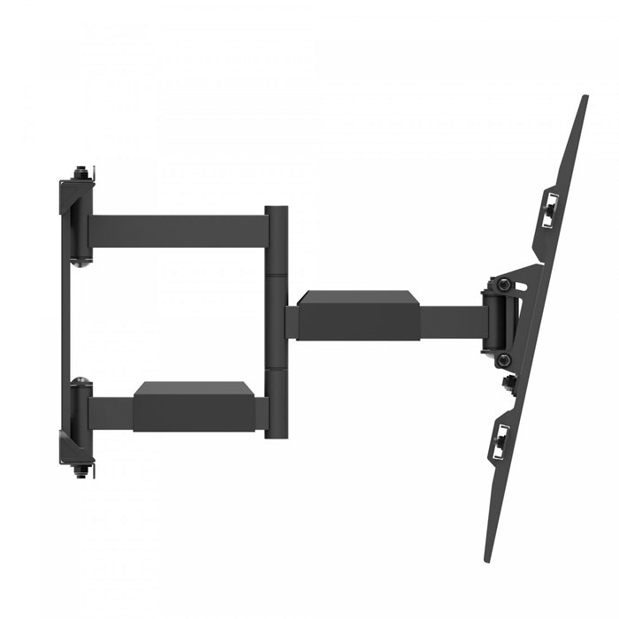 Kanto LX600SW Full-Motion Metal Stud TV Mount with SNAPTOGGLE® Heavy-Duty Toggle Bolts for 34\" - 65\" TVs, Black