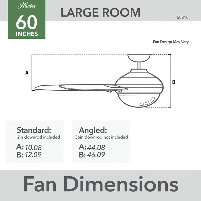 Presto Ceiling Fan - Black