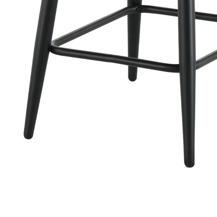 Marielle Grey Upholstered Bar Stool (Set of 2)