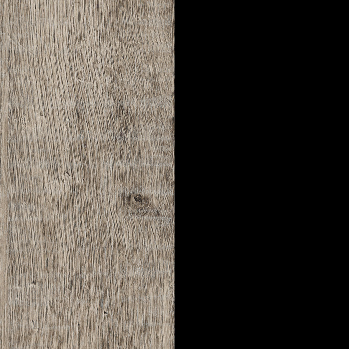 Arlen 6-drawer Dresser - Weathered Oak And Matte Black 