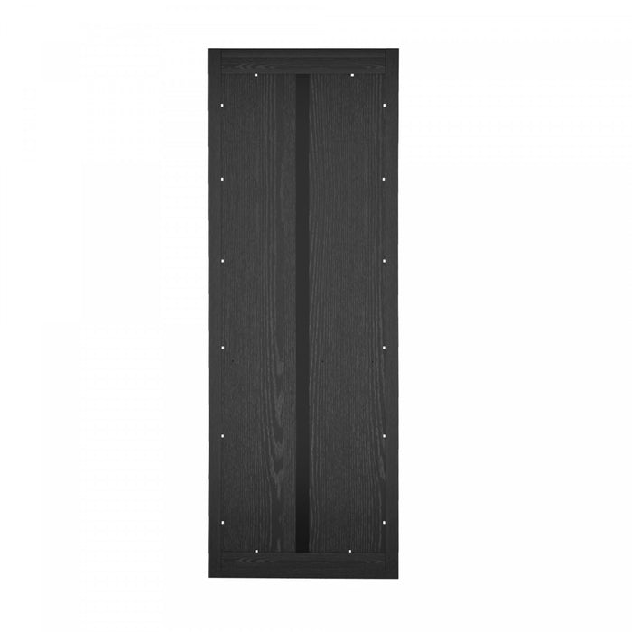 Rivington Modern 28\" Open Bookcase in Black - Set of 2