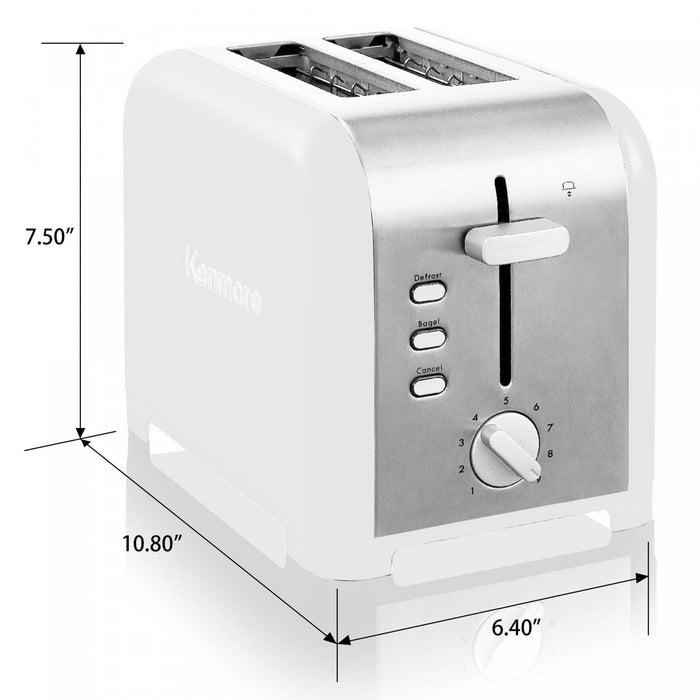 Kenmore 2-Slice Toaster White - KKTS2SW