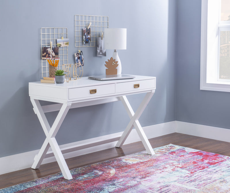 Peggy Writing Desk - White