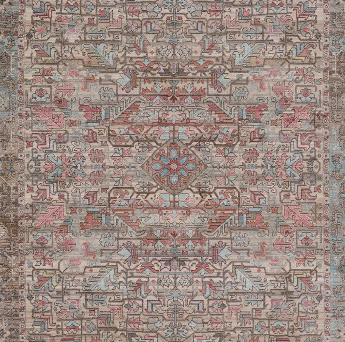 Bettina Traditional 9'0\" x Area Rug in Multi Indoor Area Rug