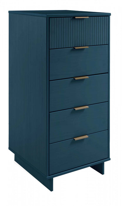 Granville Modern 2-Piece Dresser Set in Midnight Blue