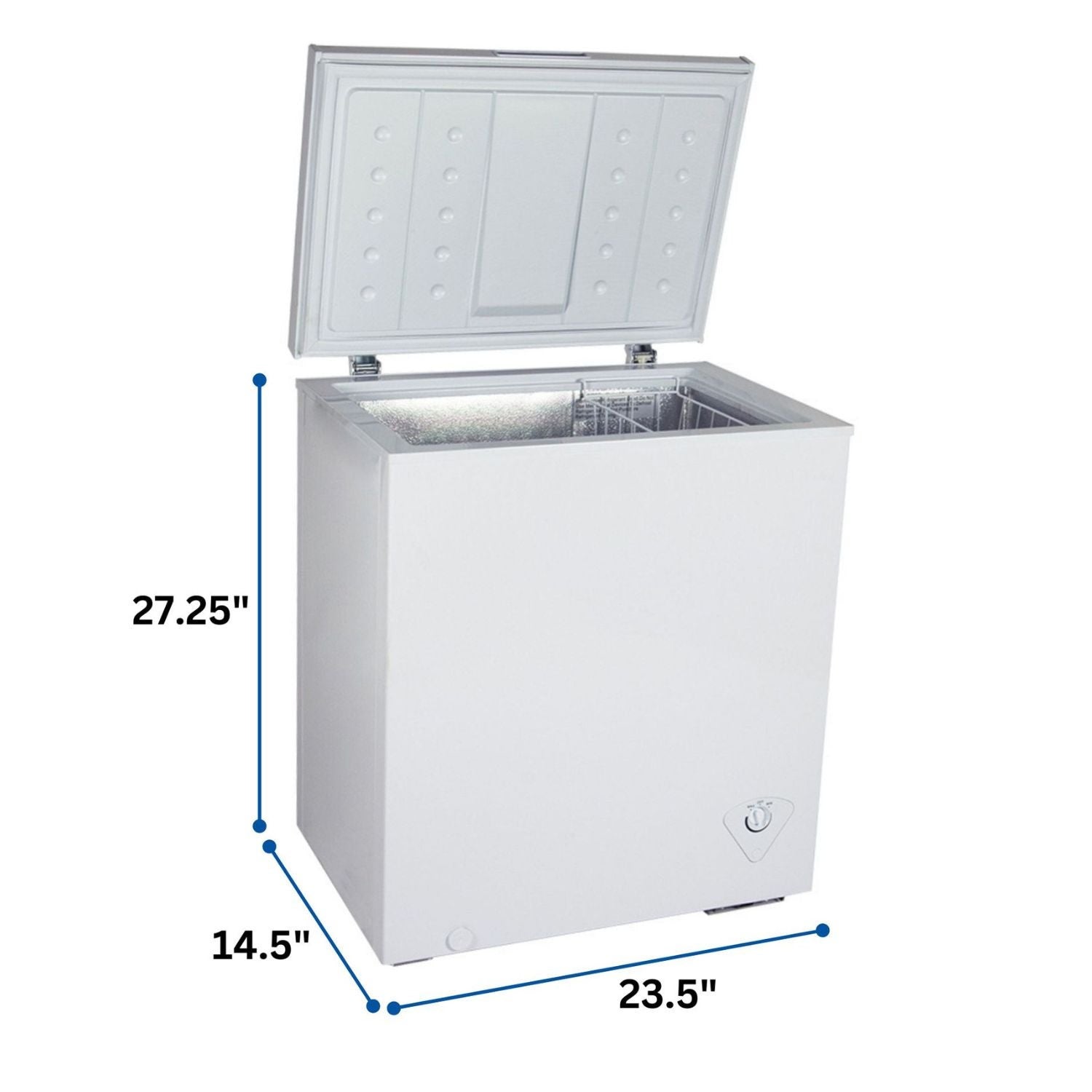 ★Mcojik.f★ Koolatron Chest Freezer | 7.0 cu ft (195L) | White | Manual
