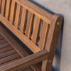 Catalan Bench Patio Seat - Teak|Banc Catalan pour la terrasse - teck