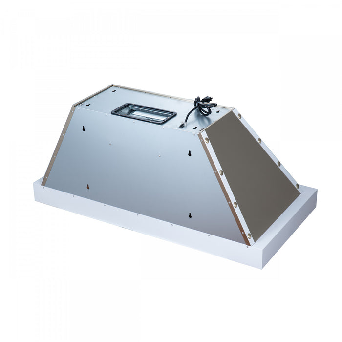 Forno Ambassador 48\" Range Hood, White, 304 CFM, 3 speeds, Remote Control - FRHWM5099-48CPWHT