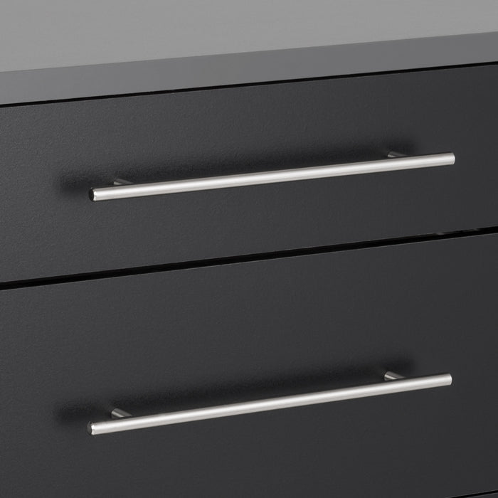 Hangups 3-Drawer Base Storage Cabinet - Black