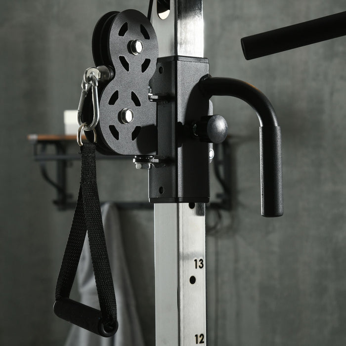 Soozier Home Gym Machine, 15-position Adjustable Training Workout Station