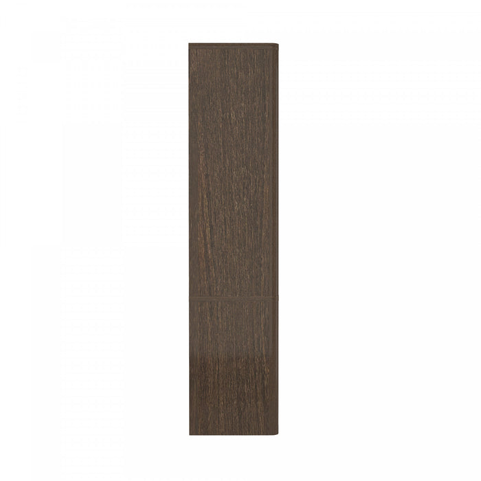 Rivington Modern 40\" Bookcase Cabinet in Walnut - Set of 3