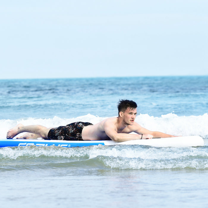 Goplus 11' Inflatable Stand Up Paddle Board Surfboard Water Sport All Skill Level W/bag