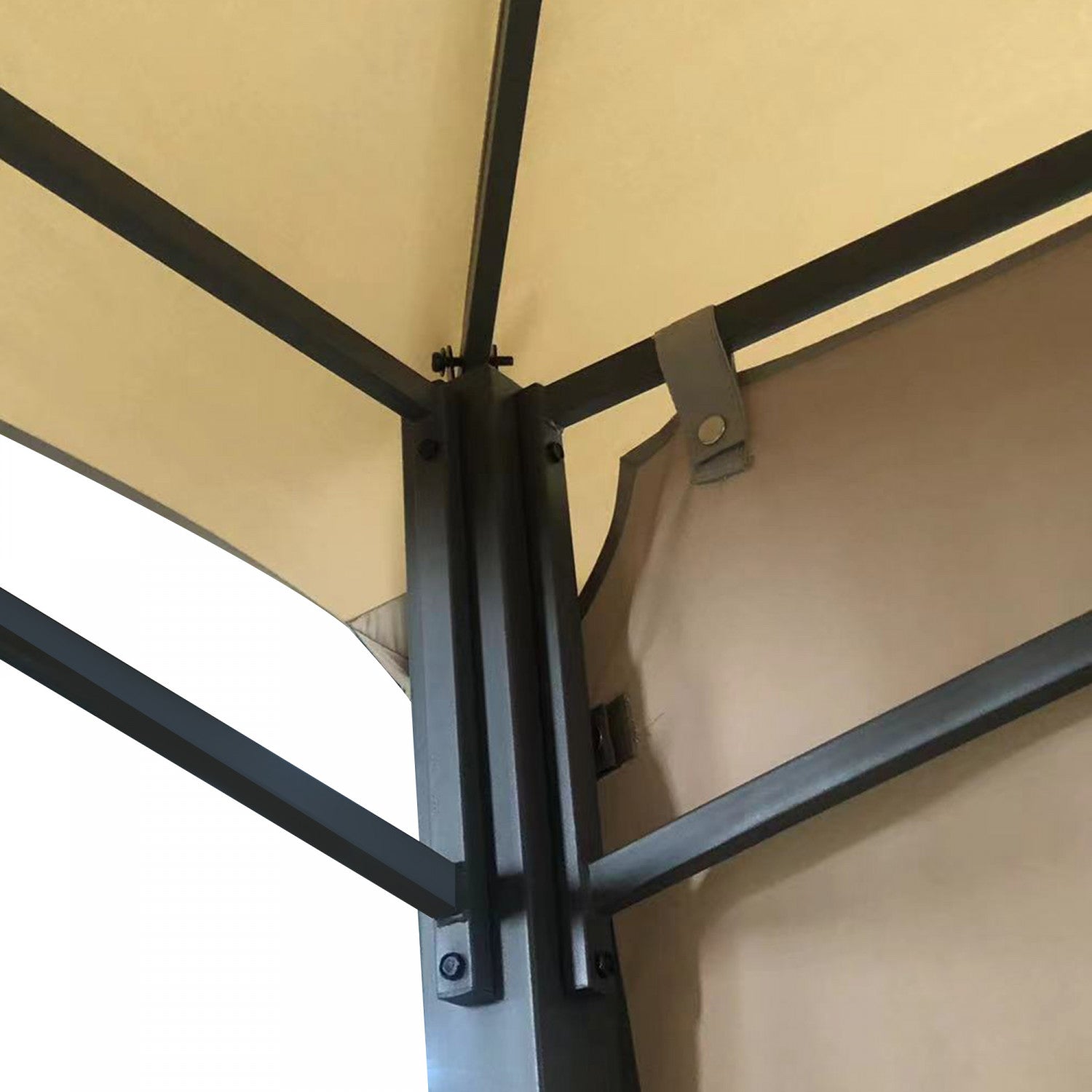 Outsunny 10' X 10' Patio Gazebo With Expandable Side Awnings, Outdo