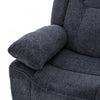 Renner 59 in. Upholstered Manual Reclining Loveseat with Lever - Dark Grey | Causeuse inclinable manuelle Renner de 59 po rembourree avec levier - Gris fonce