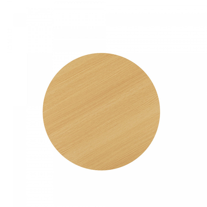 Layla Scandinavian Modern End Table in Light Oak