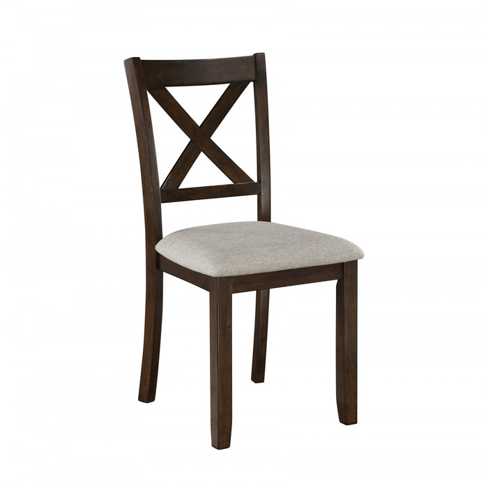 Vintner 7pc Pack Dining Set, Dark Cherry