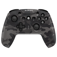 Surge Nintendo Switch Wireless Pro Grey Camo Controller