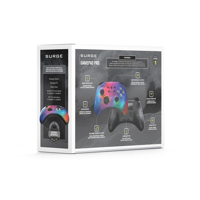 Surge Nintendo Switch Wireless Pro Controller Supernova Edition