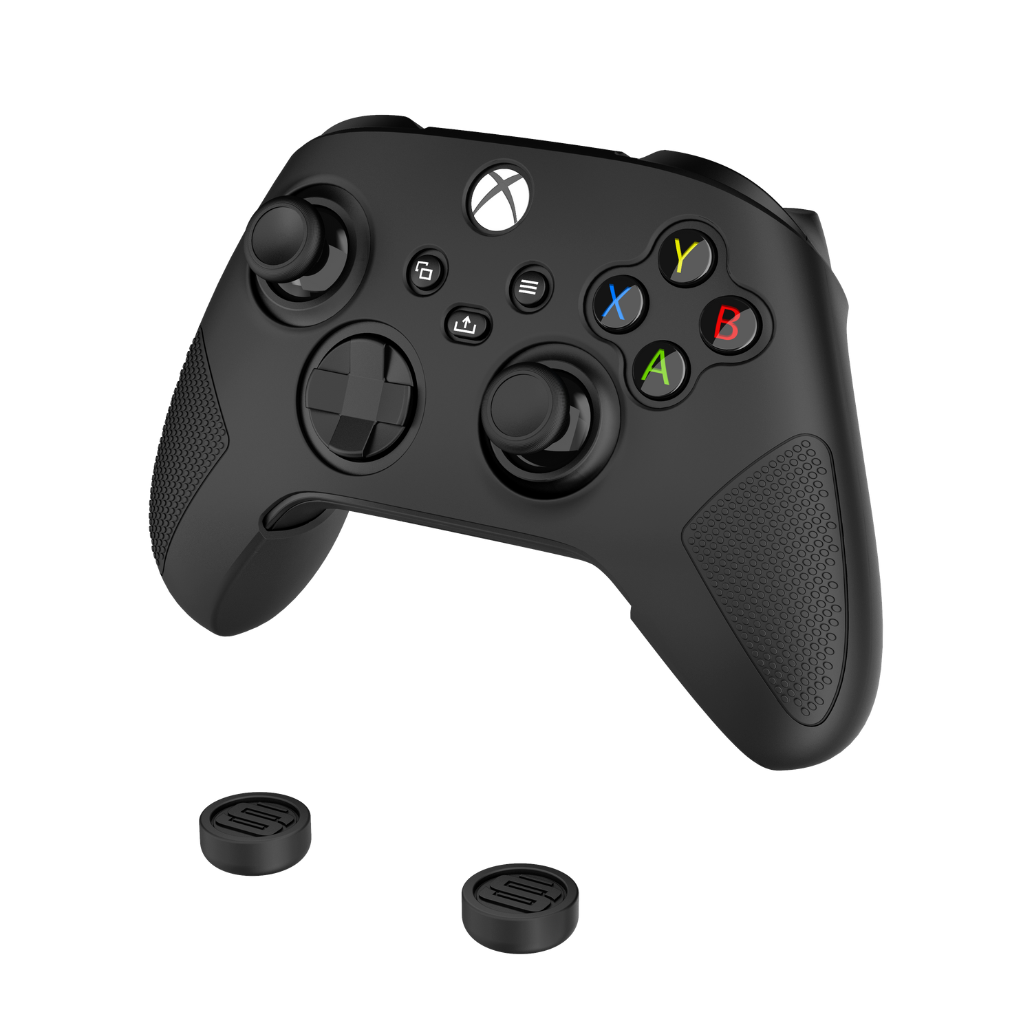 Surge Xbox Series X Black Controller Gripz Pack - The Brick Surge Xbox Series X Black Controller Gripz Pack - The Brick