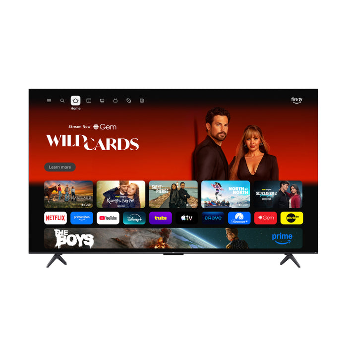 TCL 85\" QM64L QD Mini-LED 4K Smart Fire TV (85QM64L) - 2026 Model