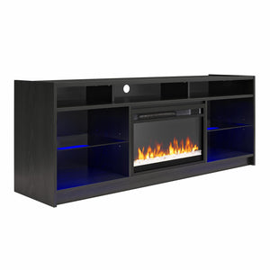 Ameriwood Home Luna Electric Fireplace TV Stand for TVs up to 65