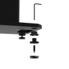 Kanto SX26 26" Fillable Speaker Stands with Isolation Feet and Fillable Channel - Pair, Black | Pieds d'enceintes Kanto SX26 26" remplissables avec pieds isolants et canal de remplissage - paire, noir