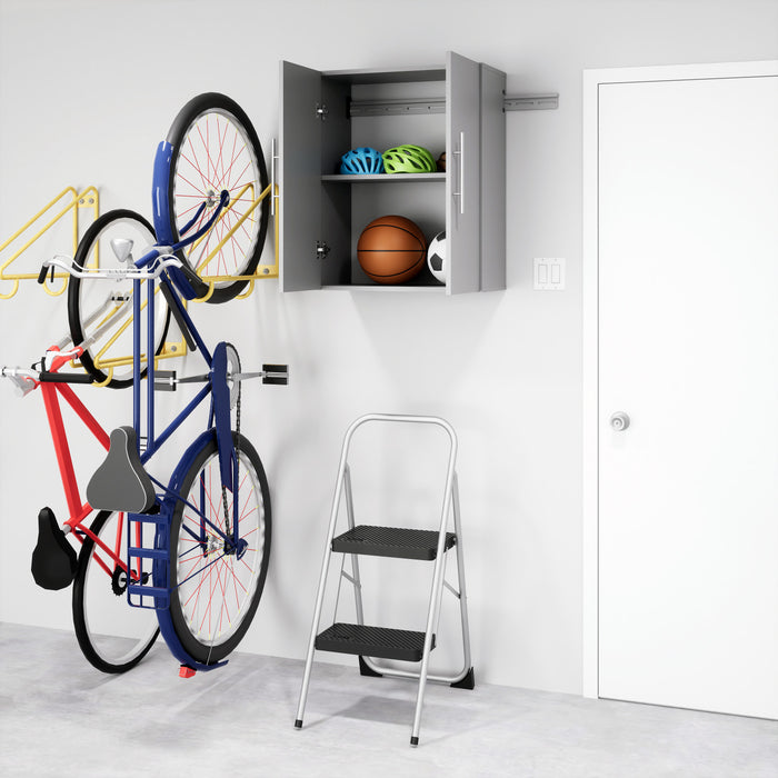 Hangups 24\" Upper Storage Cabinet Light Grey