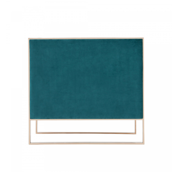 Trillium Mid-Century Modern 2-Piece Sofa Set in Teal