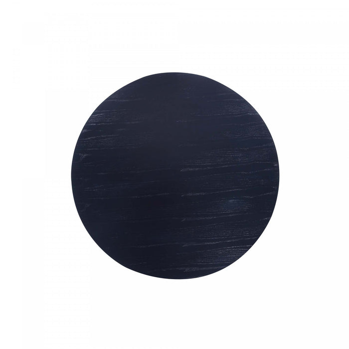 Flor and Hathaway Modern Industry Chic 7-Piece Dining Set in Black