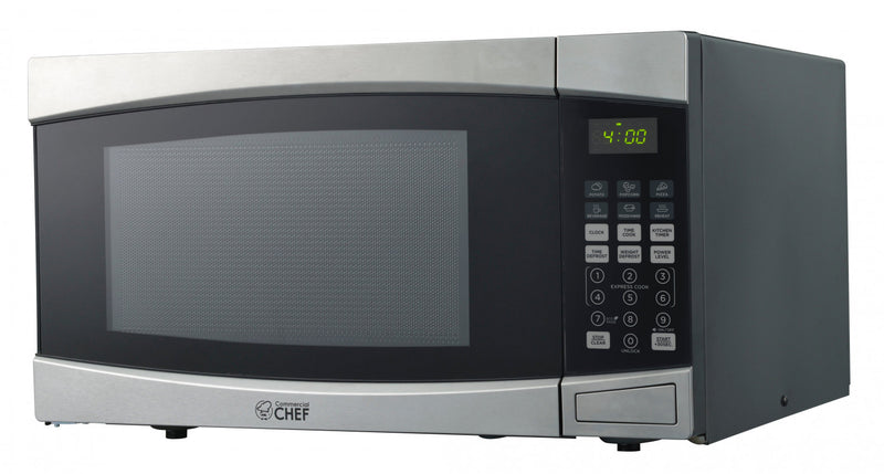CHM Series Commercial Chef 1.6 Cu. Ft. Countertop Microwave Oven, CHM16100S6C Countertop Microwave Larger 1cuft