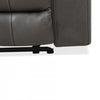 Marlow 84 in. Leather Match Power Reclining Sofa with USB/USB-C - Charcoal | Sofa inclinable electrique Marlow de 84 po en cuir assorti avec USB/USB-C - Charbon